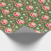 Girls Volleyball Holiday Gift Cadeaupapier (Hoek)