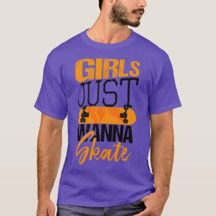 GIRLS WANNA SCHAATS 1 T-SHIRT