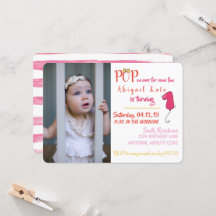 Girls Waterverf Balloon Bow 1e verjaardag ballon