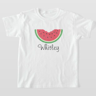 Girls Waterverf Watermelon T-shirt
