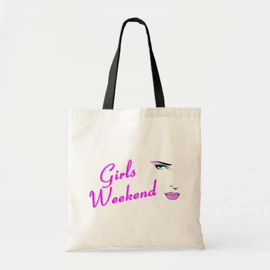 Girls Weekend (Face) Tote Bag (Voorkant)