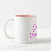 Girls Weekend (Face) Tweekleurige Koffiemok (Links)