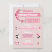 Girls Weekend getaway Las Vegas Kaart (Achterkant)