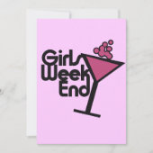 Girls Weekend Kaart (Voorkant)