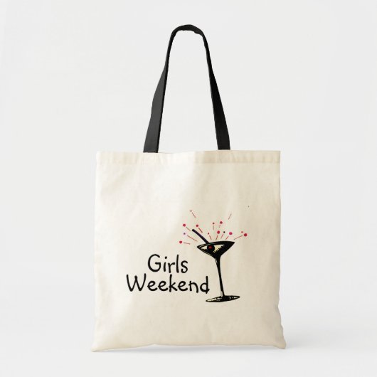 Girls Weekend (Martini 1) Tote Bag (Voorkant)