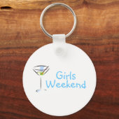 Girls Weekend Martini Sleutelhanger (Voorkant)