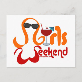 Girls Weekend Party Briefkaart