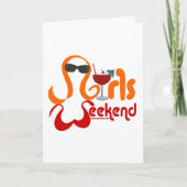 Girls Weekend Party Kaart (Voorkant)