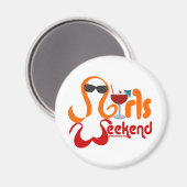 Girls Weekend Party Magneet (Voorkant / Achterkant)