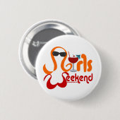 Girls Weekend Party Ronde Button 5,7 Cm (Voorkant /achterkant)