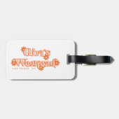 Girls Weekend Retro Bachelorette Party Bride Bagagelabel (Achterkant horizontaal)