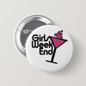 Girls Weekend Ronde Button 5,7 Cm (Voorkant /achterkant)