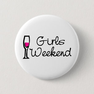Girls Weekend Ronde Button 5,7 Cm
