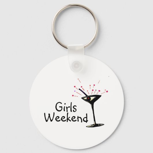 Girls Weekend Sleutelhanger (Voorkant)