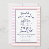 Girls Weekend Social Club vrijgezellenfeest Kaart (Voorkant)