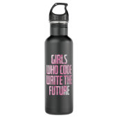 Girls Who Code Write The Future PC Waterfles (Voorkant)