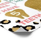 Girls Wild One Safari Thorming Milestone Poster (Hoek)