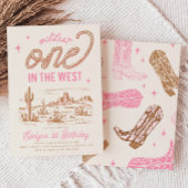 Girl's Wildest One in the West Uitnodiging