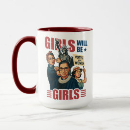 Girls Will Be Girls Feminist Empowerment Rosie RBG Mok