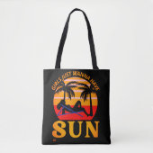 "GIRLS WILNA HEB SUN" grappige vakantie cadeau Tote Bag (Voorkant)