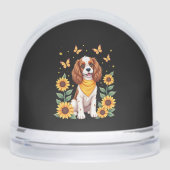 Girls Women Mom Cavalier King Charles Spaniel Dog  Sneeuwbol (Voorkant)