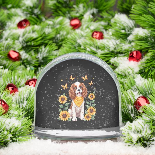 Girls Women Mom Cavalier King Charles Spaniel Dog  Sneeuwbol (Kerstmis)