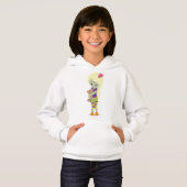 Girls'Hanes ComfortBlend® Hoodie (Voorkant volledig)