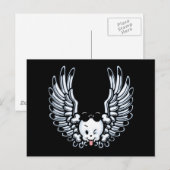 Girlwing Briefkaart (Voorkant / Achterkant)