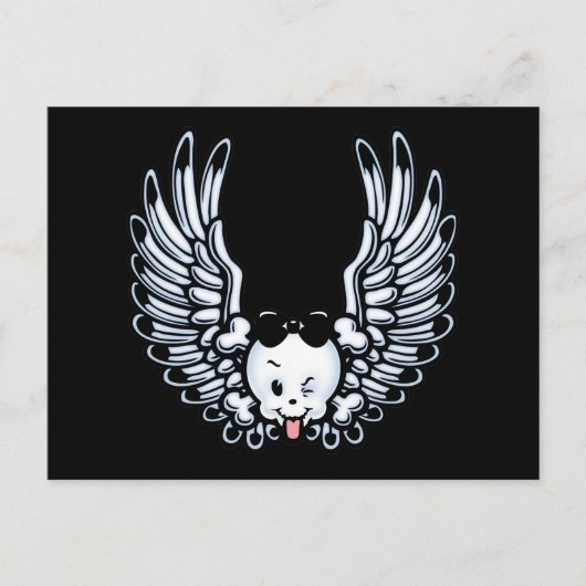 Girlwing Briefkaart (Voorkant)