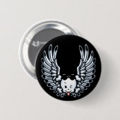 Girlwing Ronde Button 5,7 Cm (Voorkant /achterkant)