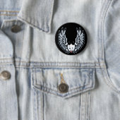 Girlwing Ronde Button 5,7 Cm (In situ)