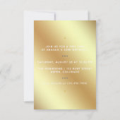 Girly 30th Birthday Party Invitation Kaart (Achterkant)