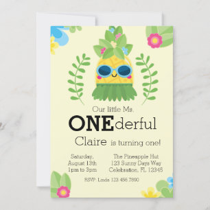 Girly Ananas Ms. Onederful Eerste Kaart