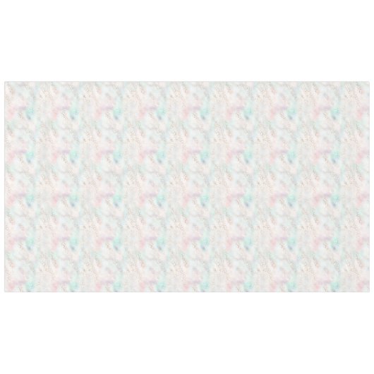 Girly Aqua Gold Pink Leopard Print Tafelkleed (Voorkant (Horizontaal))