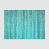 Girly Aqua Mint Glam Tinsel Stripes Tissuepapier (Voorkant)