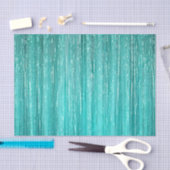 Girly Aqua Mint Glam Tinsel Stripes Tissuepapier (Craft)
