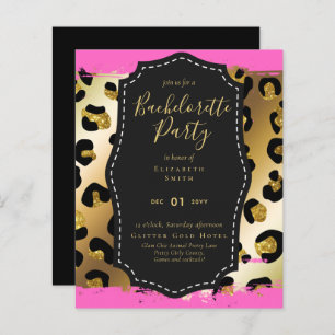 Girly Bachelorette Glam Animal Prints