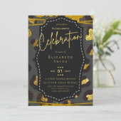 Girly Bachelorette Glam Animal Prints Kaart (Staand voorkant)