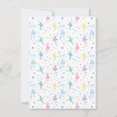 Girly Ballerina Dancer - Ballet Pattern Feestdagenkaart (Voorkant)