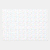 Girly Ballerina Dancer - Ballet Pattern Inpakpapier Vel (Voorkant)