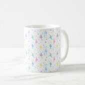 Girly Ballerina Dancer - Ballet Pattern Koffiemok (Voorkant rechts)