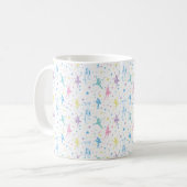 Girly Ballerina Dancer - Ballet Pattern Koffiemok (Voorkant links)