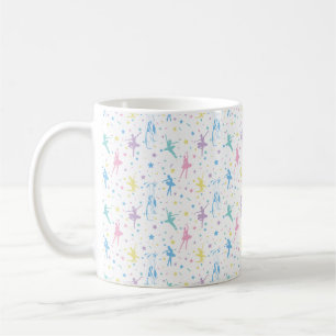 Girly Ballerina Dancer - Ballet Pattern Koffiemok