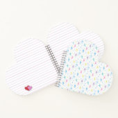 Girly Ballerina Dancer - Ballet Pattern Notitieboek (Binnen)