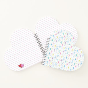 Girly Ballerina Dancer - Ballet Pattern Notitieboek