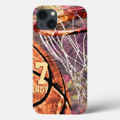 Girly Basketball Case-Mate iPhone Case (Achterkant)