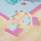 Girly Bible Verse Fearful en Wonderful Made Legpuzzel (Zijkant)