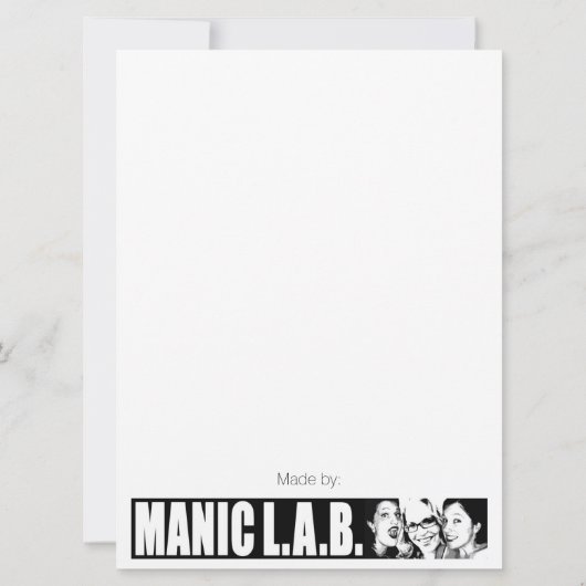 Girly Birthday-kaart Kaart (Achterkant)