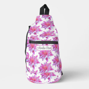  girly bloemmotief schattige daisy sling bag