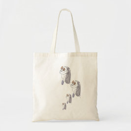 Girly Blooms Canvas tas